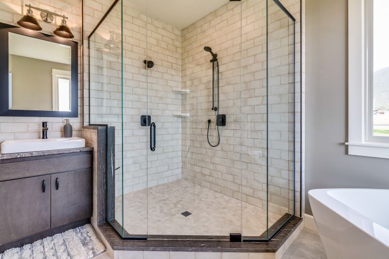 Minimalist Shower Layout